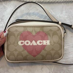 Coach Heart Jamie Crossbody Bag — EUC